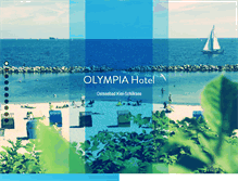 Tablet Screenshot of olympia-hotel-kiel.de